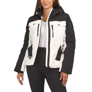 PAJAR White Gabbi Belted Ski Jacket
